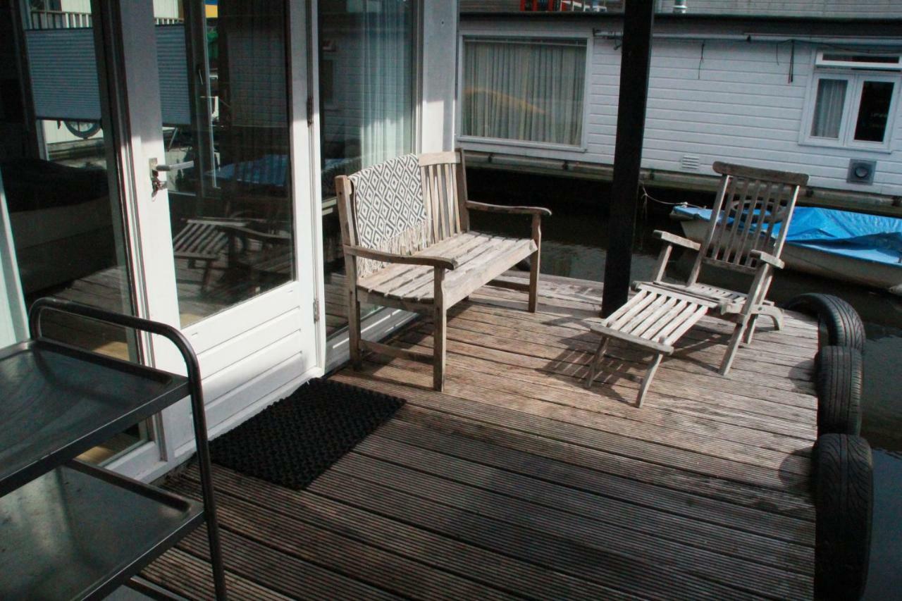 Houseboat Studio Sooki Amsterdam Esterno foto